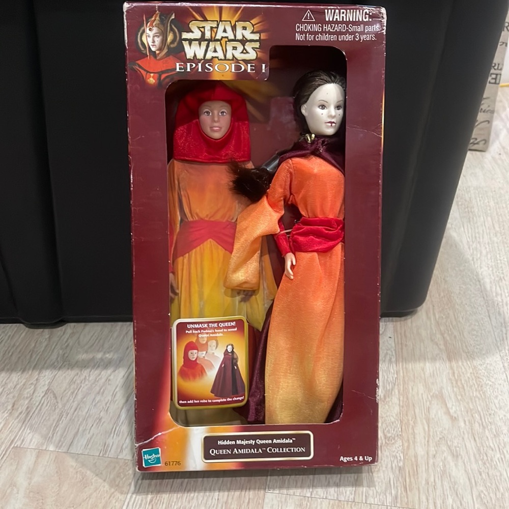 Vintage 1998 Star Wars episode 1 queen amidala collection